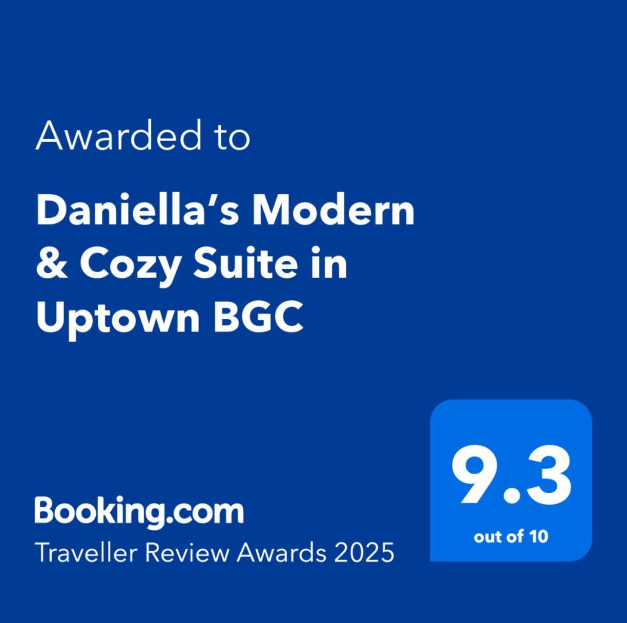 Daniella'S Modern & Cozy Suite In Uptown Bgc 马尼拉 外观 照片